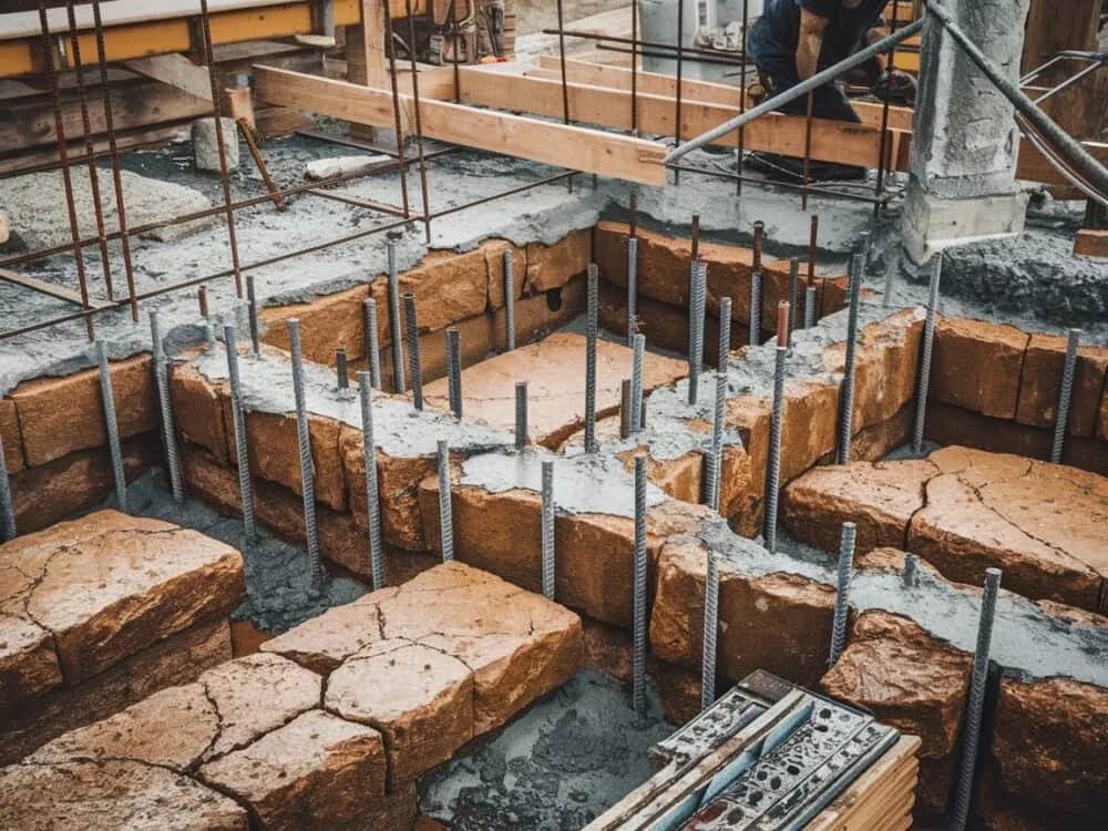 Jak wzmocnić stare fundamenty z kamienia i uniknąć kosztownych napraw