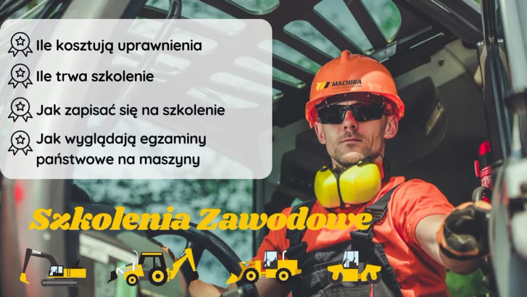 Ile kosztuje kurs na koparki? Ceny, które mogą Cię zaskoczyć